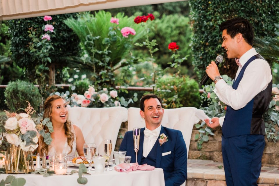 toasts best man speech Los Willows Wedding Photo | Fallbrook San Diego Wedding Photographer | © Kristine Marie Photography (66)