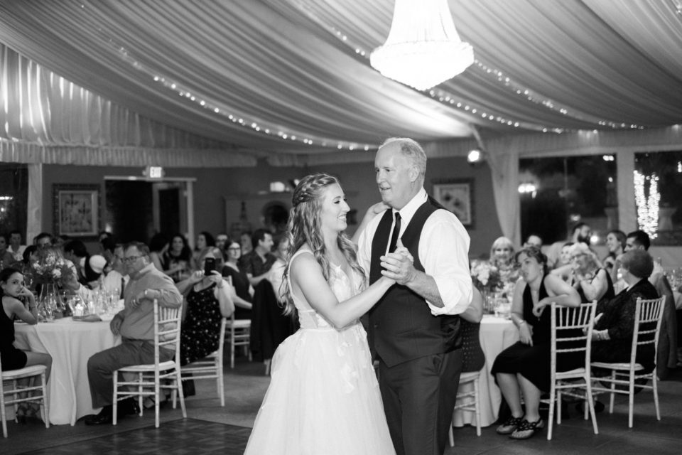 father daughter dance Los Willows Wedding Photo | Fallbrook San Diego Wedding Photographer | © Kristine Marie Photography (69)