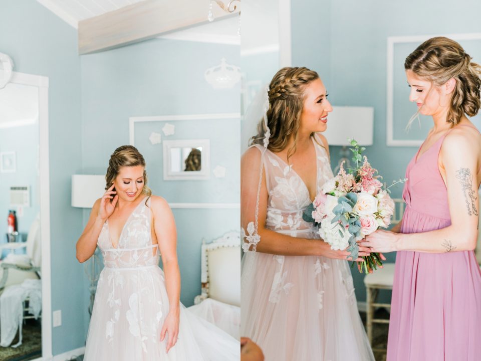 Bride Getting Ready Los Willows Wedding Photo | Fallbrook San Diego Wedding Photographer | © Kristine Marie Photography (7)