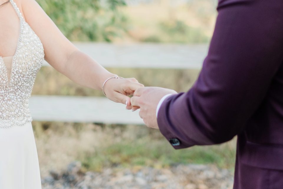 intimate wedding ceremony photo San Diego Elopement Photographer