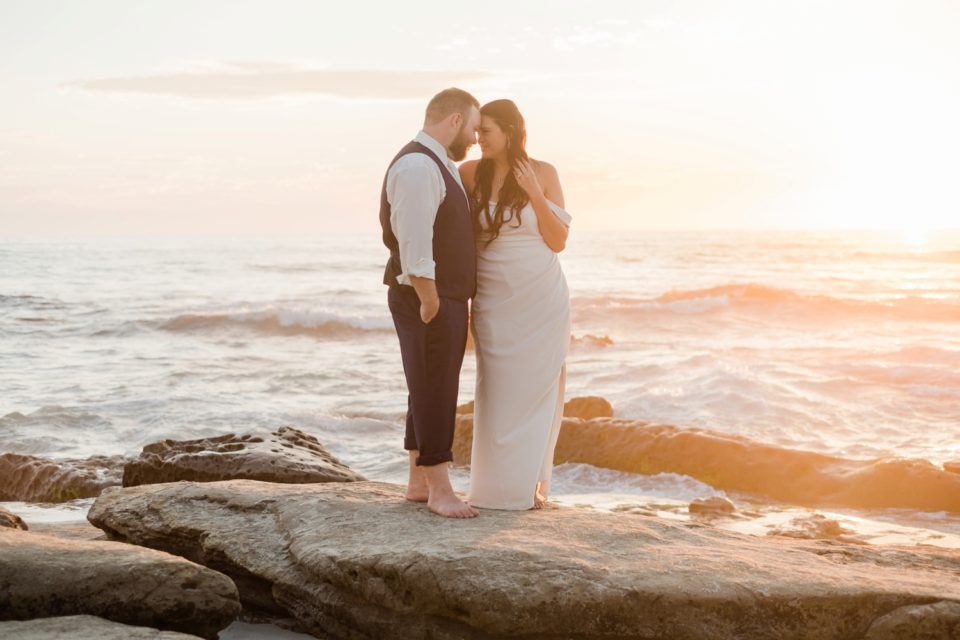 San Diego Beach Wedding Photographer | © Kristine Marie Photography