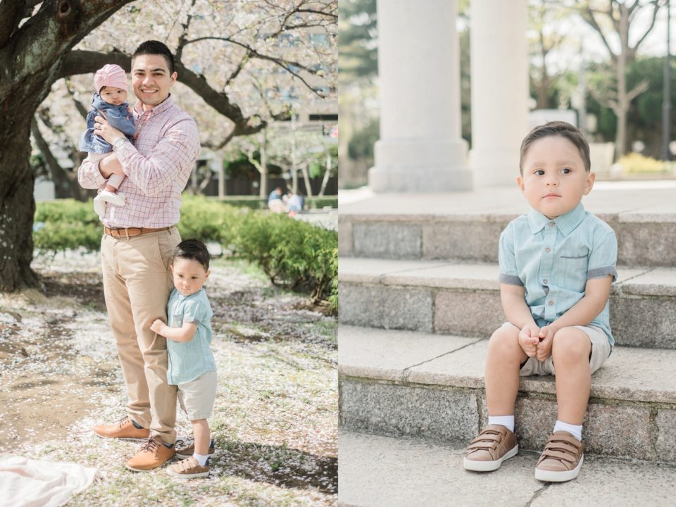 San Diego family photographer | father and kids | © Kristine Marie Photography