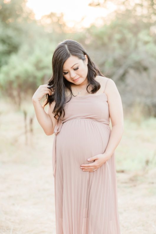 pregnancy portrait Los Penasquitos Canyon Preserve San Diego Maternity Photographer | © Kristine Marie Photography