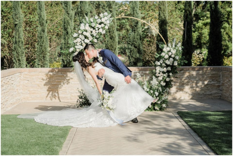 The Kiss | Carmel Mountain Ranch | CMR Estate San Diego Wedding Photographer | © Kristine Marie Photography