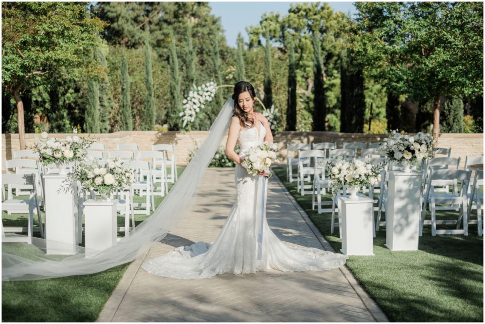 Portrait of the Bride | Carmel Mountain Ranch | CMR Estate San Diego Wedding Photographer | © Kristine Marie Photography