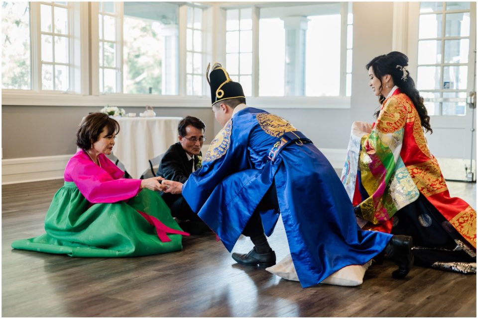 Korean Wedding Tea Ceremony | Carmel Mountain Ranch | CMR Estate San Diego Wedding Photographer | © Kristine Marie Photography