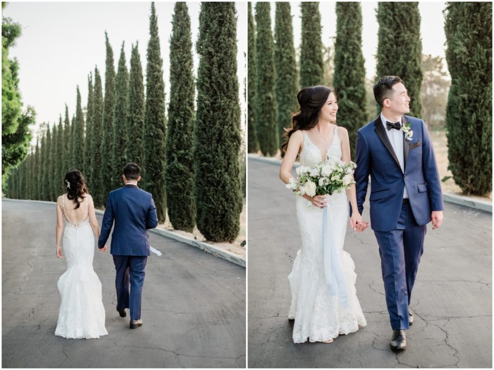 Romantic Bride and Groom Pictures | Carmel Mountain Ranch | CMR Estate San Diego Wedding Photographer | © Kristine Marie Photography