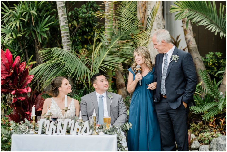 Mother of Bride Toast Picture | Brigantine Del Mar Wedding Photographer | © Kristine Marie Photography