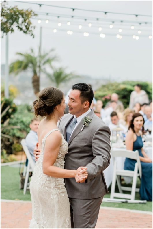 First Dance Picture | Brigantine Del Mar Wedding Photographer | © Kristine Marie Photography