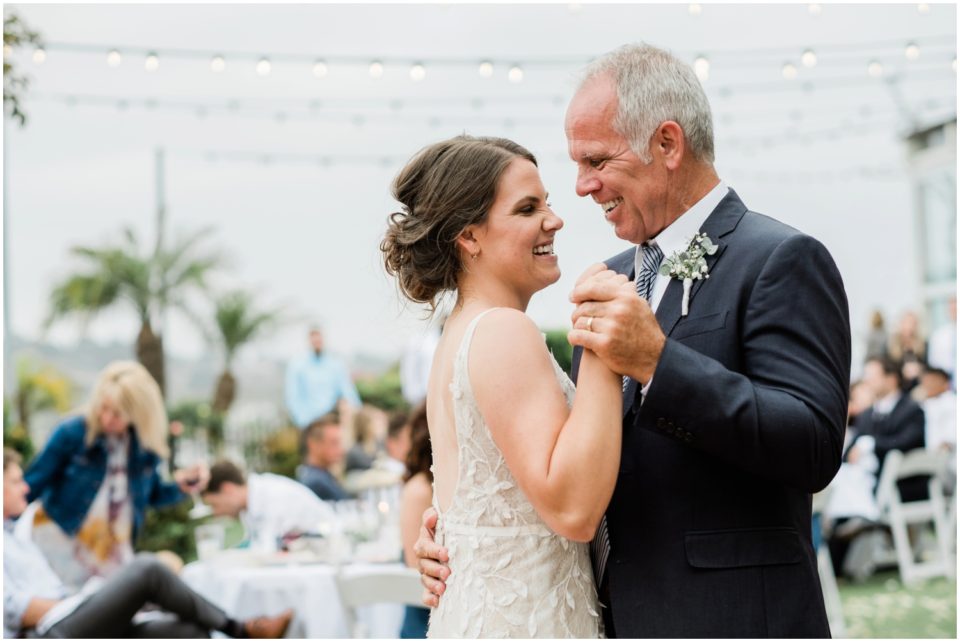 Dad and Daughter Dance Picture | Brigantine Del Mar Wedding Photographer | © Kristine Marie Photography