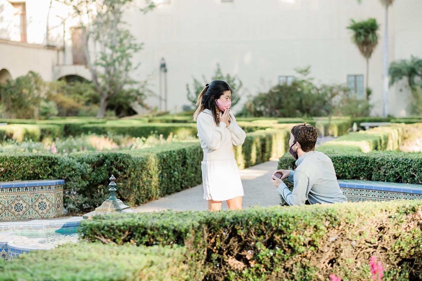 Balboa Park Surprise Proposal Photographer | Kristine Marie Photography